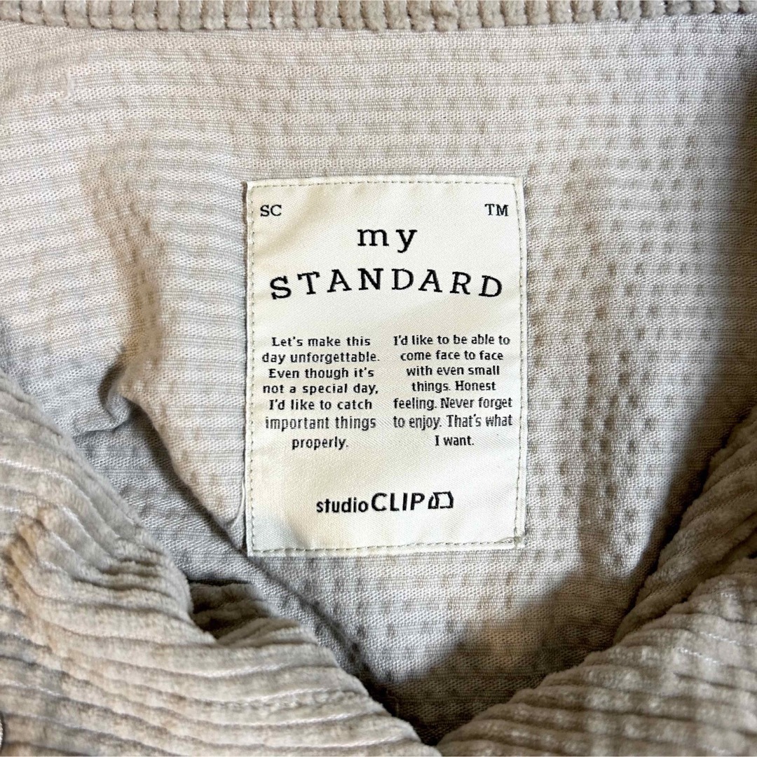 STUDIO CLIP(スタディオクリップ)の【studio CLIP】コーデュロイジャケット レディースのジャケット/アウター(ブルゾン)の商品写真