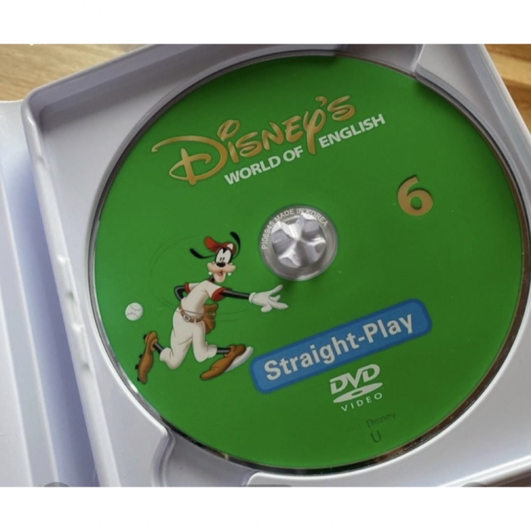 ディズニー英語システム ストレートプレイ DVD６巻 DWE ワールドファミリー
