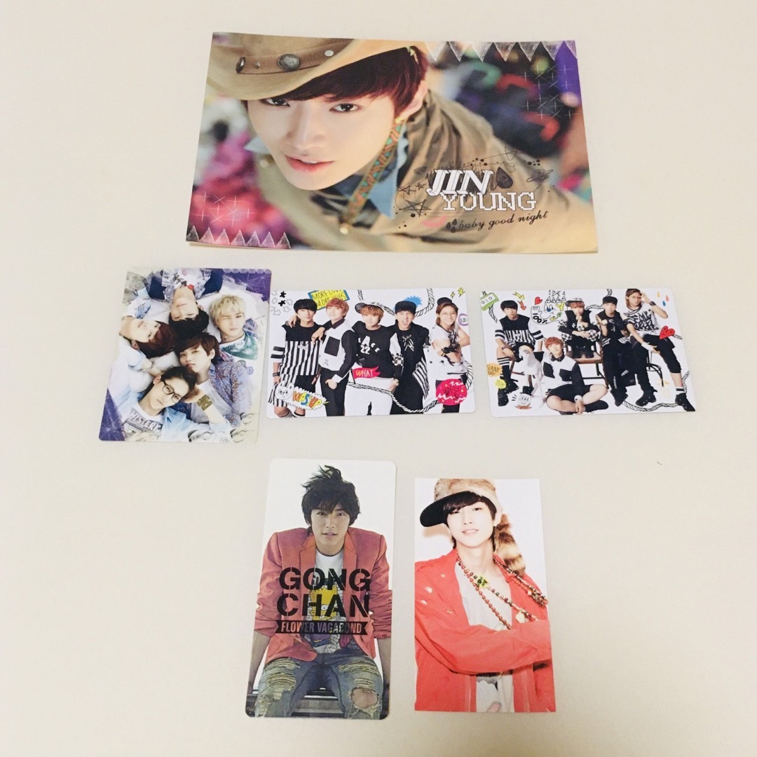 B1A4(ビーワンエーフォー)のB1A4 ジニョン ゴンチャン トレカ エンタメ/ホビーのCD(K-POP/アジア)の商品写真