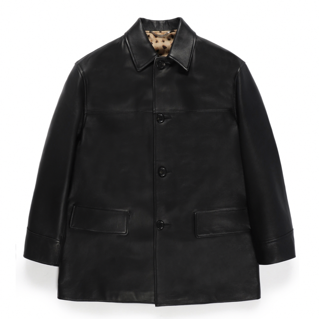 WACKO MARIA - WACKOMARIA LEATHER CAR COAT レザーカーコート23fwの