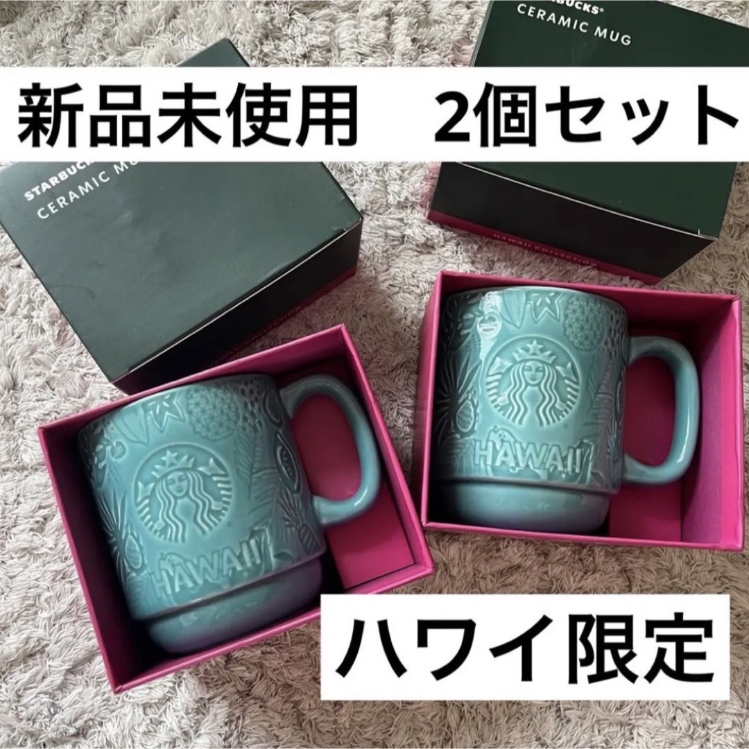 Starbucks Coffee Hawaii限定マグカップ - グラス/カップ