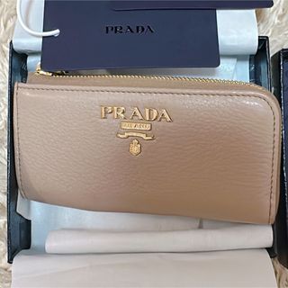 プラダ(PRADA)の【新品未使用品】PRADAチャック付キーケース (キーケース)