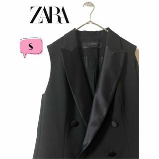 週末までお値引きしてます！！ZARAロングジレ