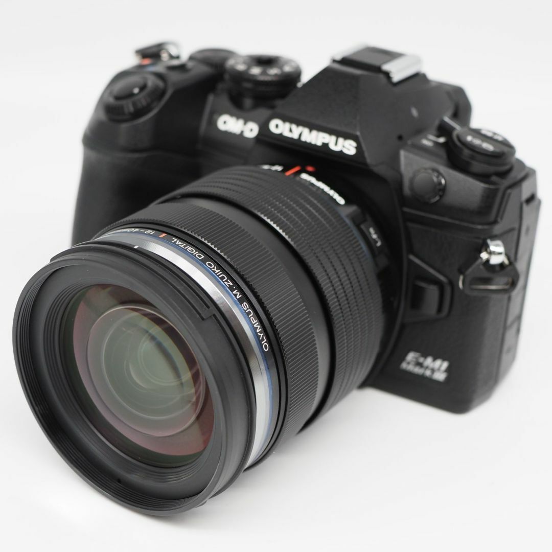 美品 OM-D E-M1 12-40mm F2.8 proレンズ\u0026縦グリップ! - デジタル