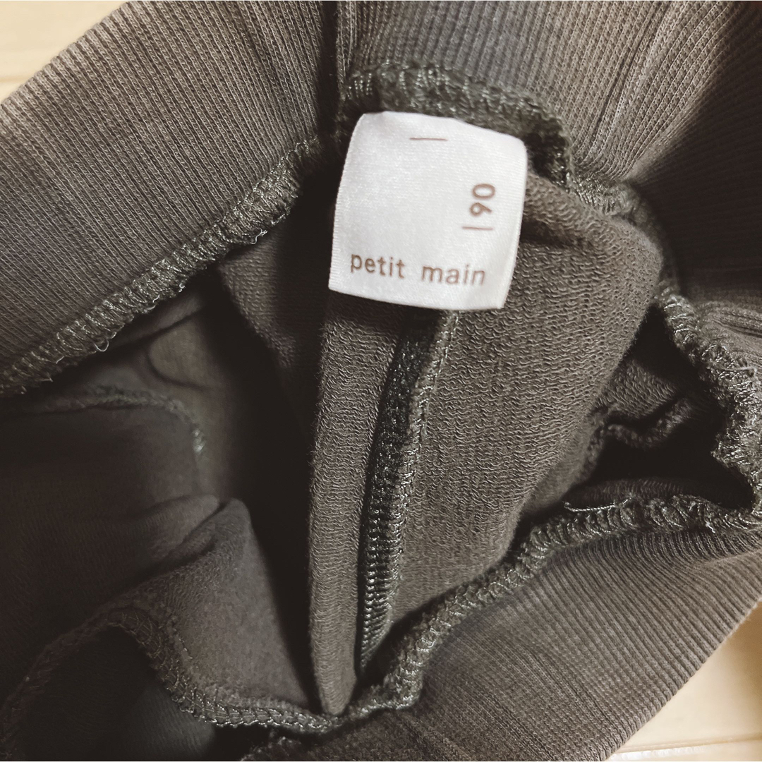 petit main(プティマイン)のコーデュロイシャツ&スエットパンツ キッズ/ベビー/マタニティのキッズ服男の子用(90cm~)(パンツ/スパッツ)の商品写真