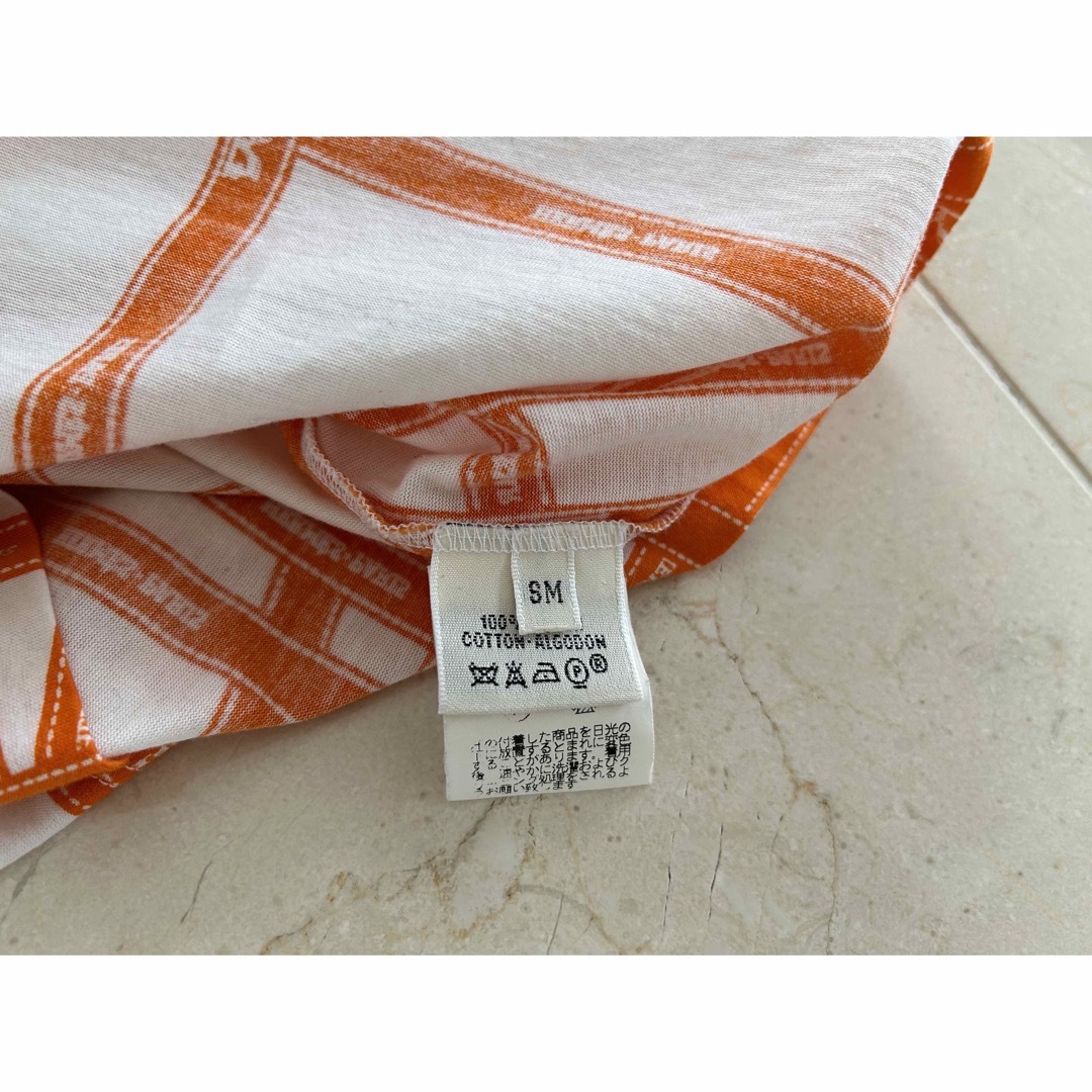 Hermes(エルメス)の【美品】HERMES🍊リボン Tシャツ レディースのトップス(Tシャツ(半袖/袖なし))の商品写真