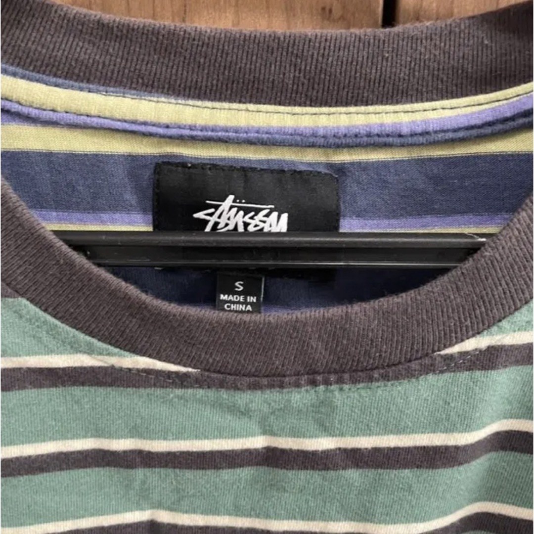 STUSSY(ステューシー)のstussy ボーダー Tシャツ メンズのトップス(Tシャツ/カットソー(半袖/袖なし))の商品写真