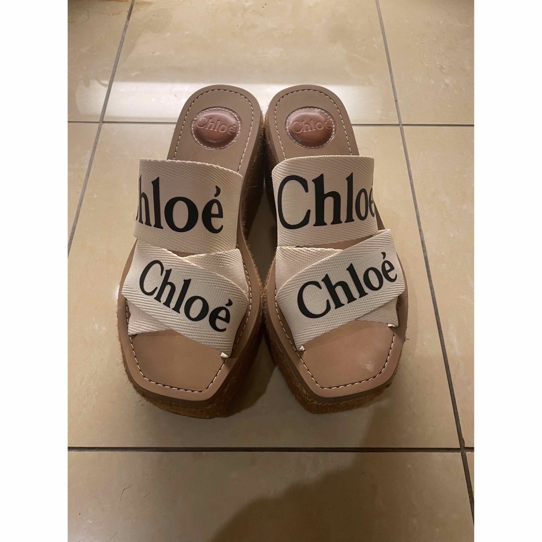 ほぼ未使用！ Chloe クロエ 厚底サンダル SIZE36