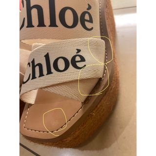 ほぼ未使用！ Chloe クロエ 厚底サンダル SIZE36