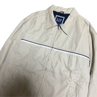 珍品 vintage 00s old gap テック ホワイト 白 ブルゾン