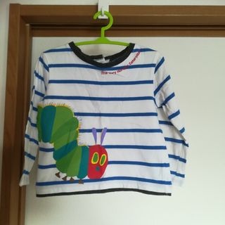 エリックカール(ERIC CARLE)のはらぺこあおむし　長袖Tシャツ　ロンＴ　90　エリック・カール(Tシャツ/カットソー)