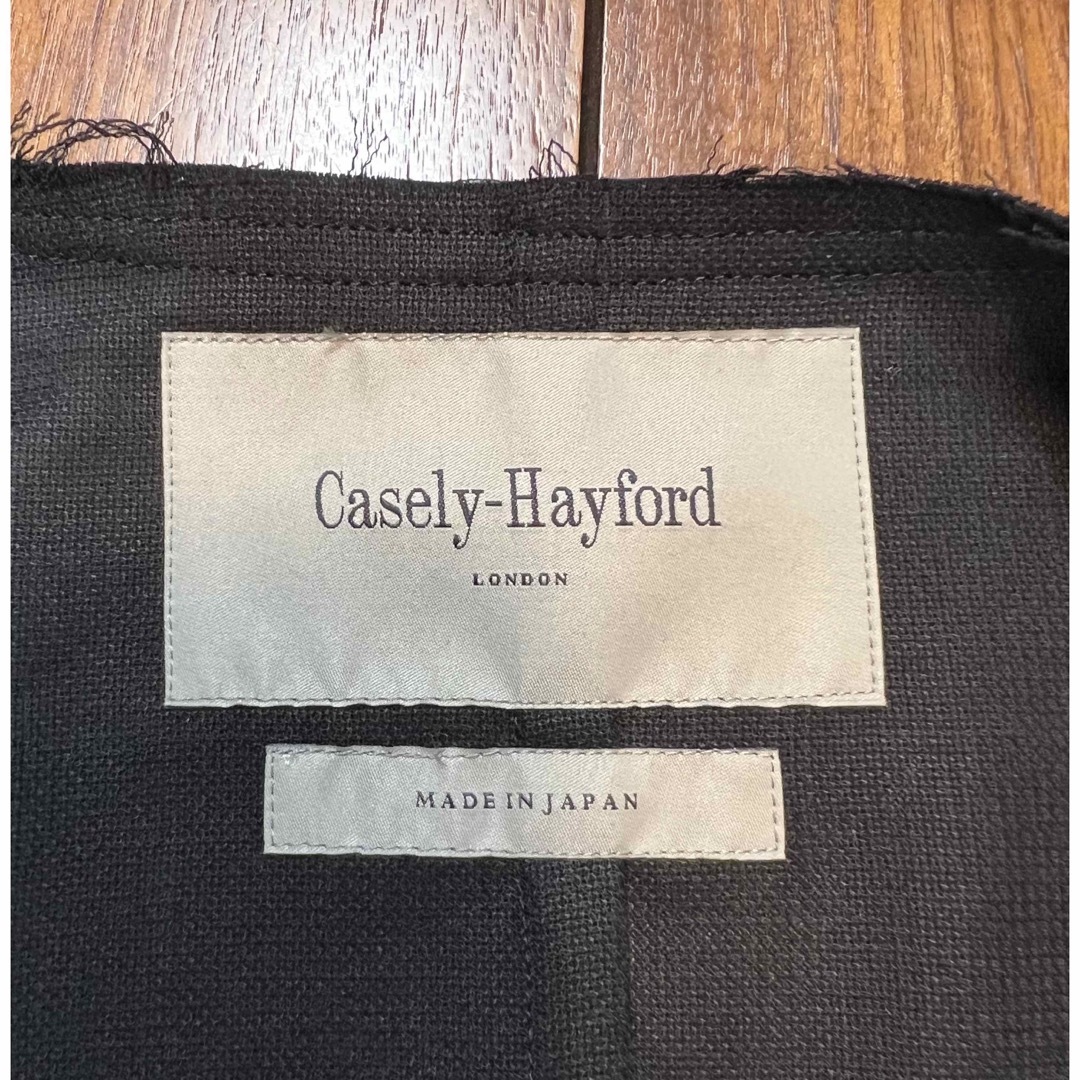 Casely-Hayford(ケイスリーヘイフォード)の新品　ジョーケイスリーヘイフォード　切り放ジャケット　40 メンズのジャケット/アウター(テーラードジャケット)の商品写真