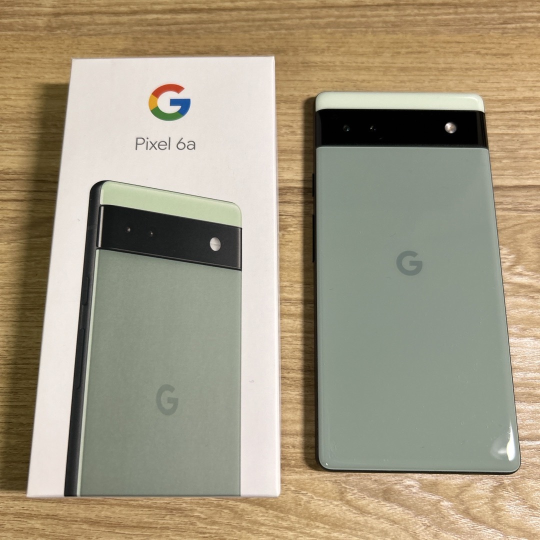 Google pixel6a sage(グリーン)