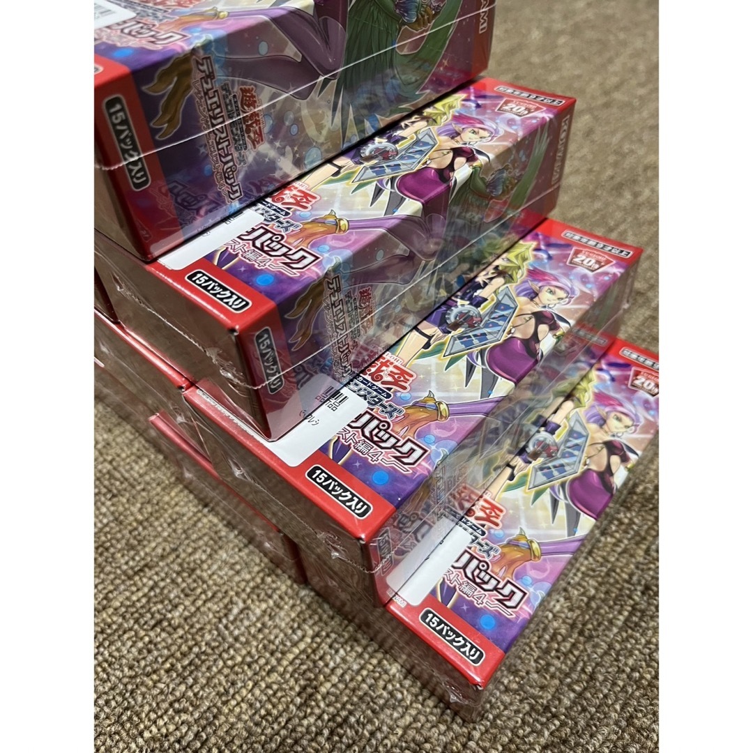 新品】遊戯王レジェンドデュエリスト4編孔雀マイ 10BOX - Box/デッキ