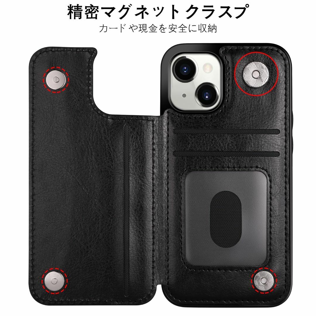 色: ブラック】VOFOLEN iphone15ケース iphone 15 ケの通販 by Mar's ...