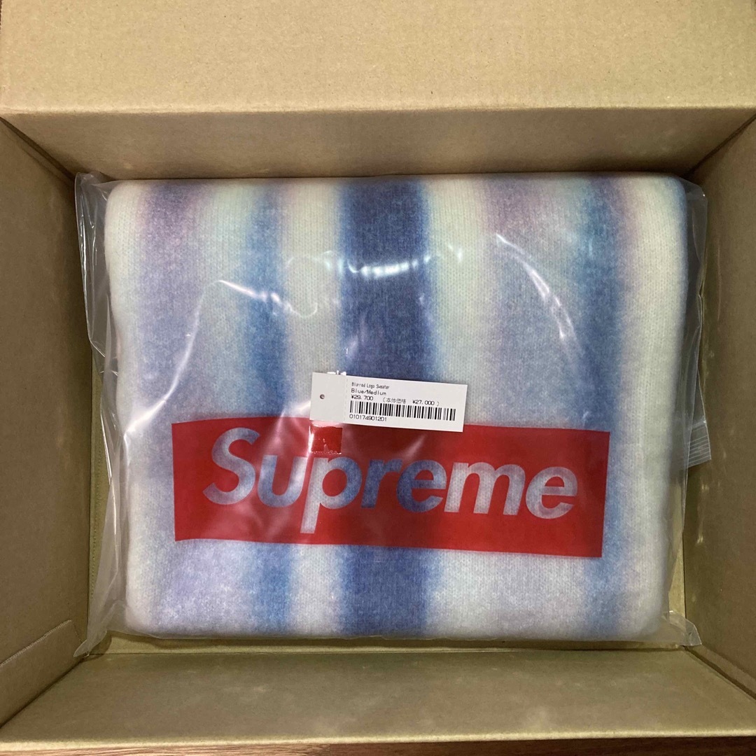 Supreme Blurred Logo Sweater M