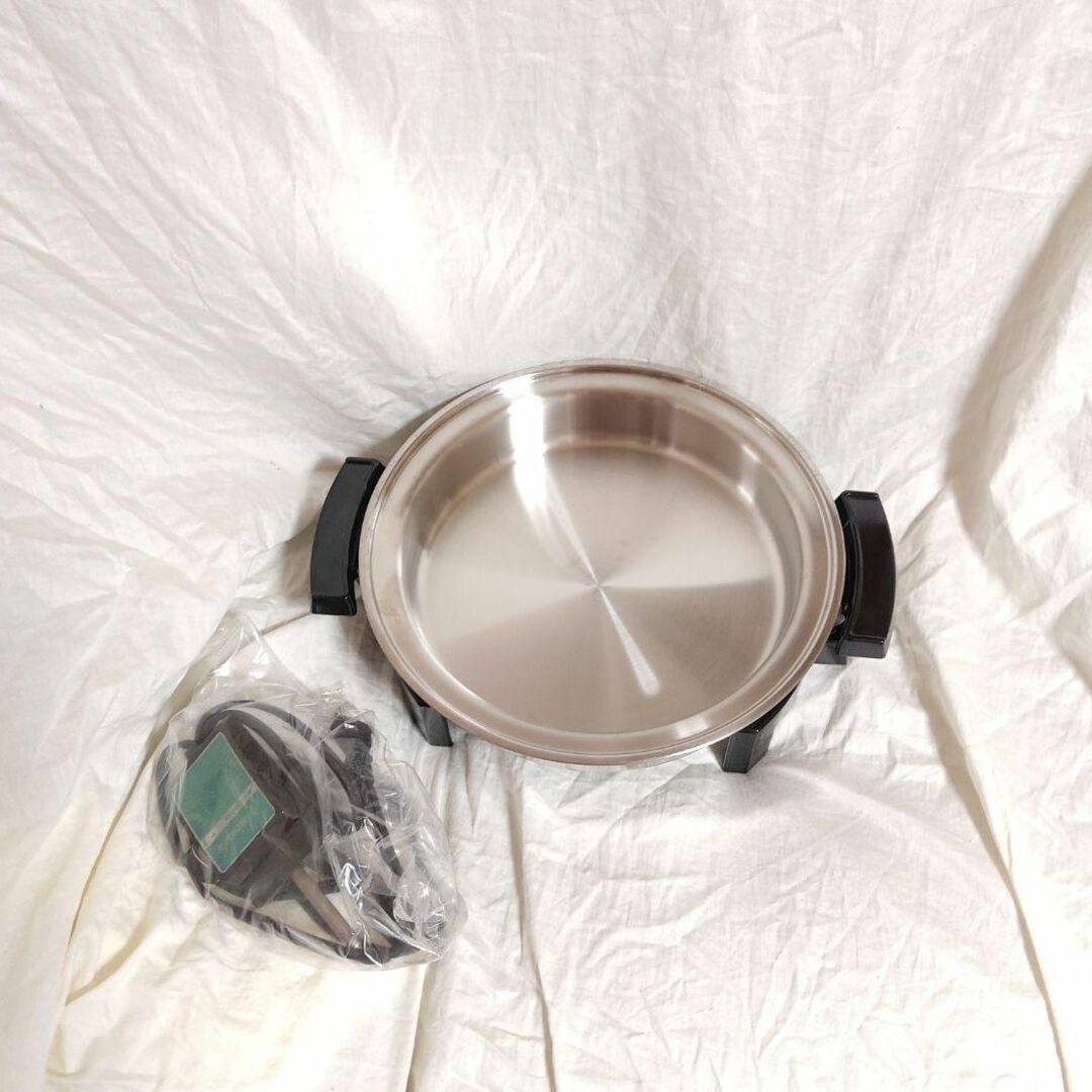 ロイヤルクイーン 電気フライパン LIQUID CORE 中古品 蓋無し 管②の
