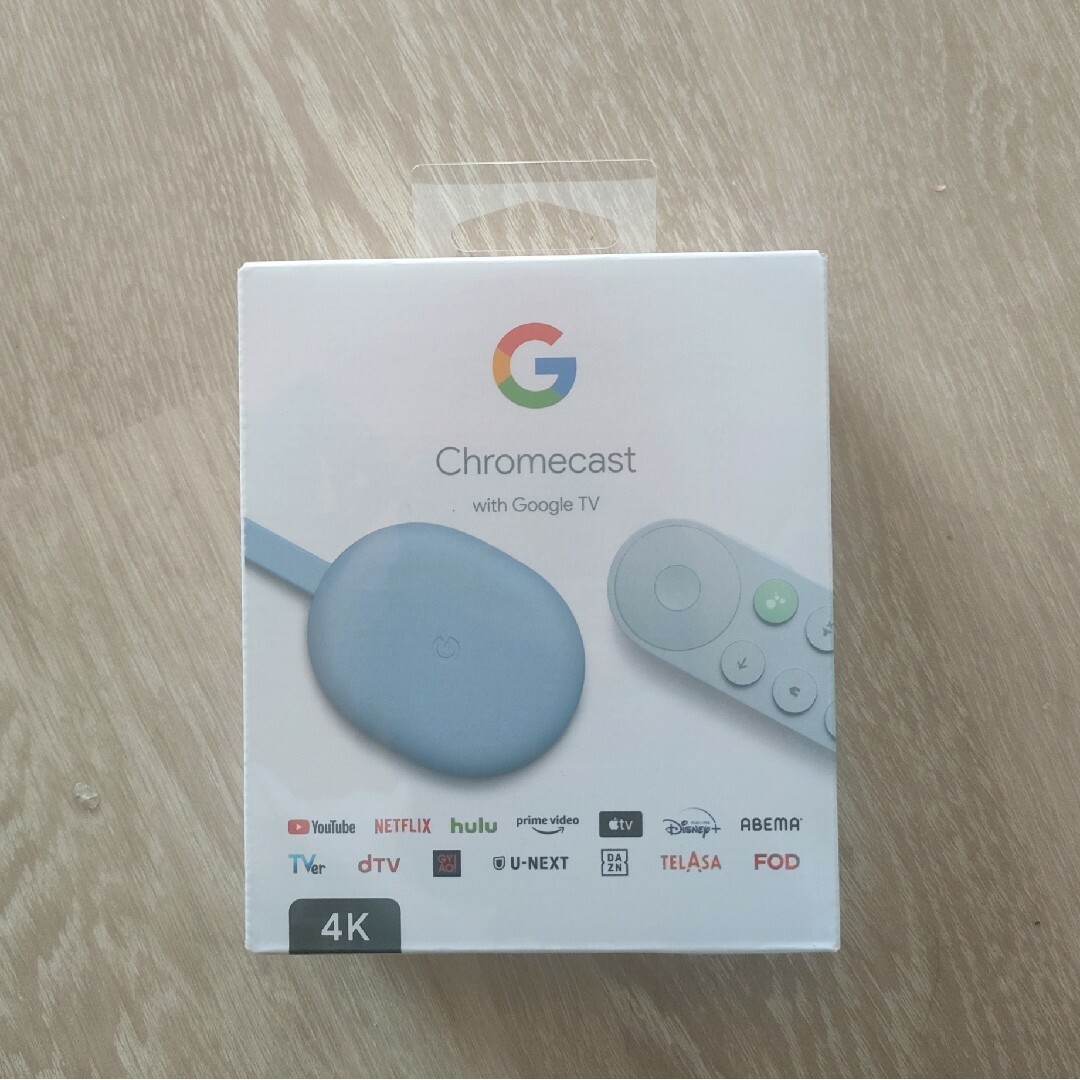 【新品/未使用】Chromecast withGoogle TV クロムキャスト