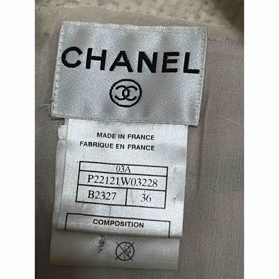 CHANEL - CHANEL ヴィンテージ スパンコール ワンピース ドレスの通販