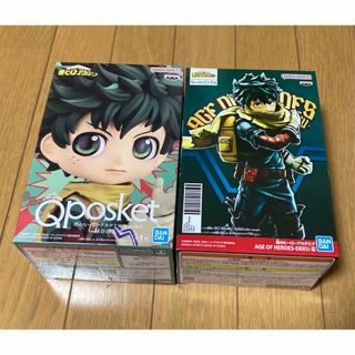 バンプレスト(BANPRESTO)の僕のヒーローアカデミア　緑谷出久フィギュア　2種類セット(アニメ/ゲーム)