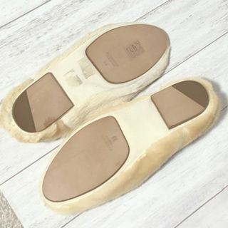 最終値下げ【超美品】JIL SANDER ハラコ フラットシューズ