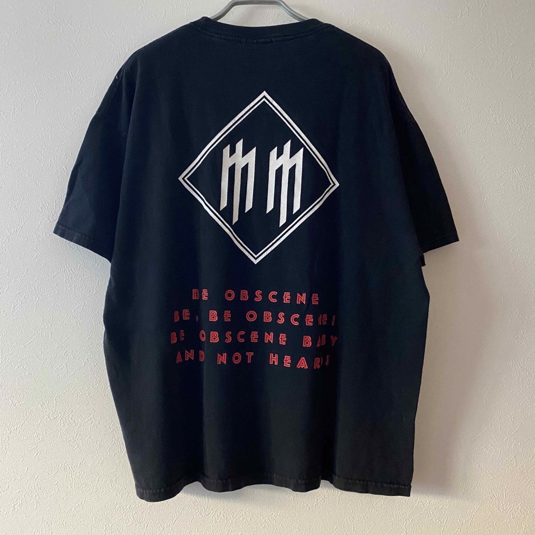 Marilyn Manson mOBSCENE XL マリリンマンソン Tシャツ