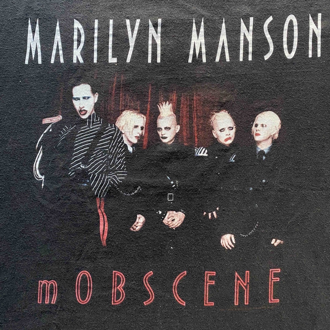 Marilyn Manson mOBSCENE XL マリリンマンソン Tシャツ