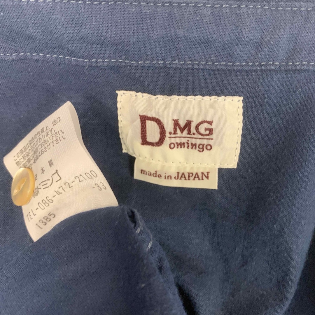 D.M.G.(ドミンゴ)のドミンゴのシャツワンピース レディースのワンピース(ひざ丈ワンピース)の商品写真