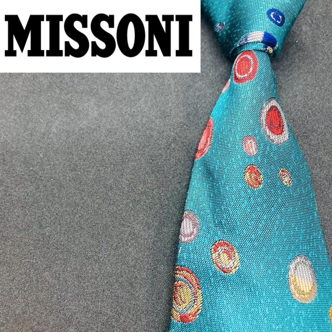 MISSONI(ミッソーニ)の【新品】MISSONI/ミッソーニ　ネクタイ　総柄 メンズのファッション小物(ネクタイ)の商品写真