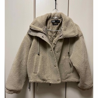 ザラ(ZARA)の☆もなか様専用☆ ZARA ファージャケット/ボアブルゾン(毛皮/ファーコート)