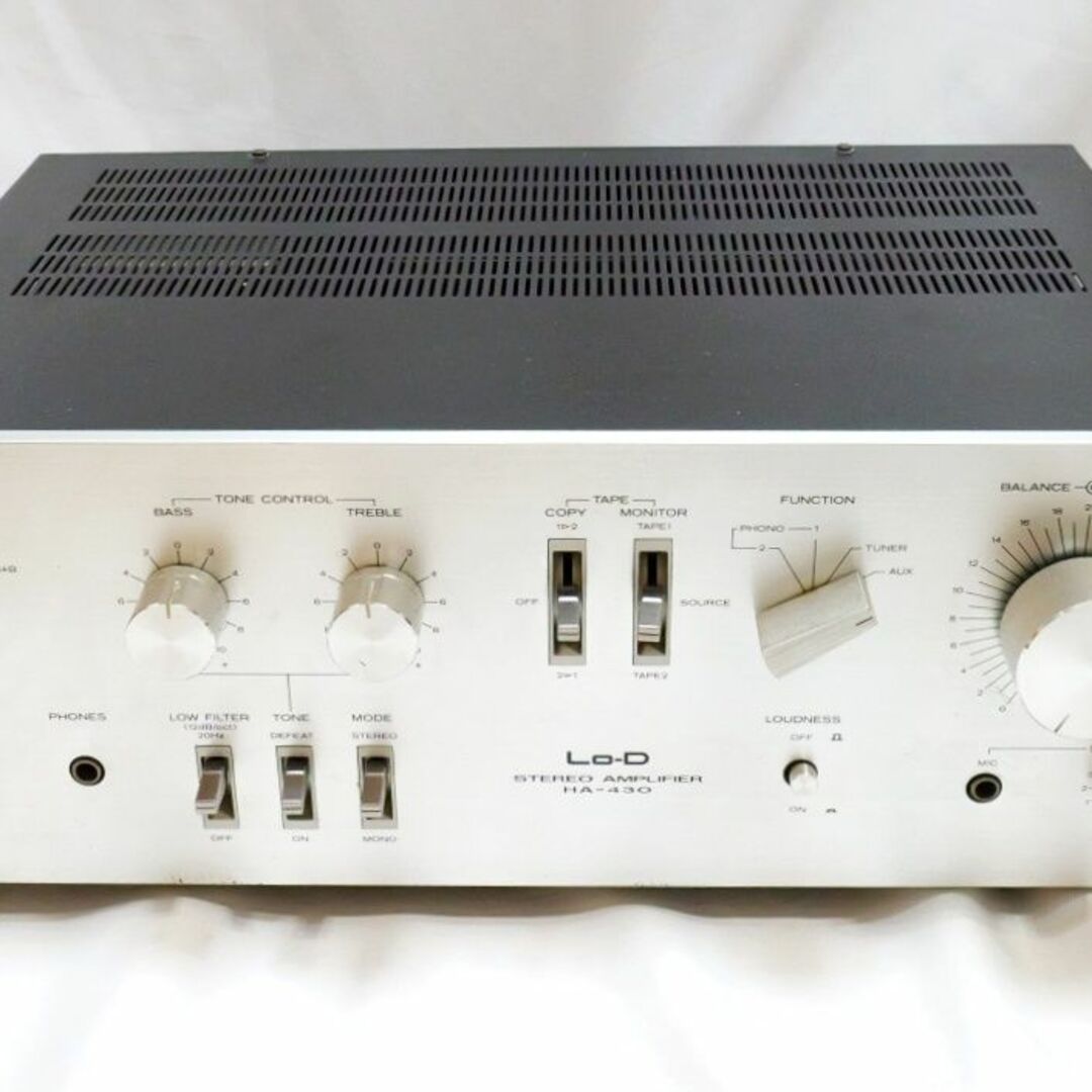 Lo-D 日立 Hitachi HA-430 ステレオ アンプ 昭和 レトロの通販 Lo-D 日立 Hitachi HA-430 ステレオ アンプ 昭和 レトロの通販