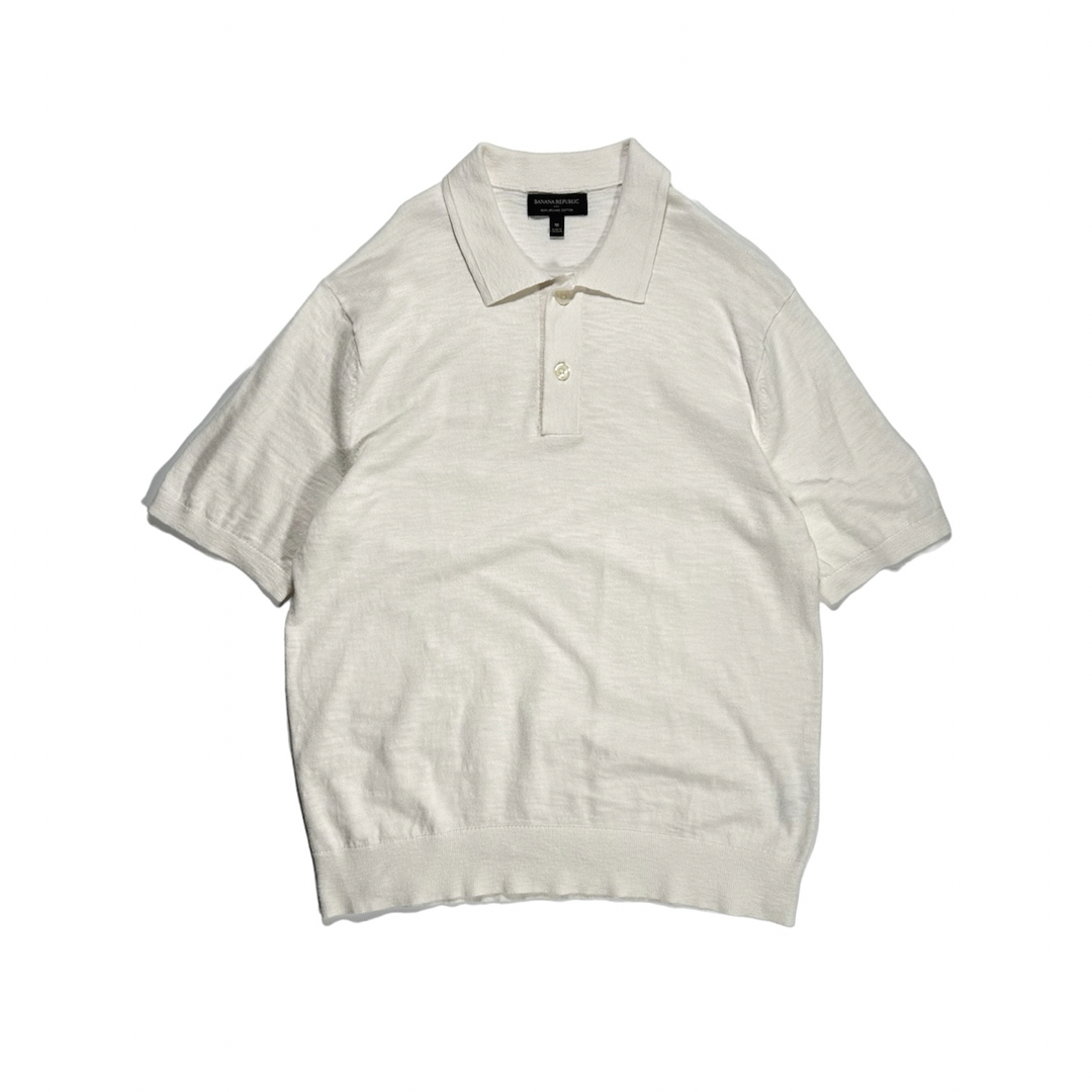 banana republic polo shirt natural