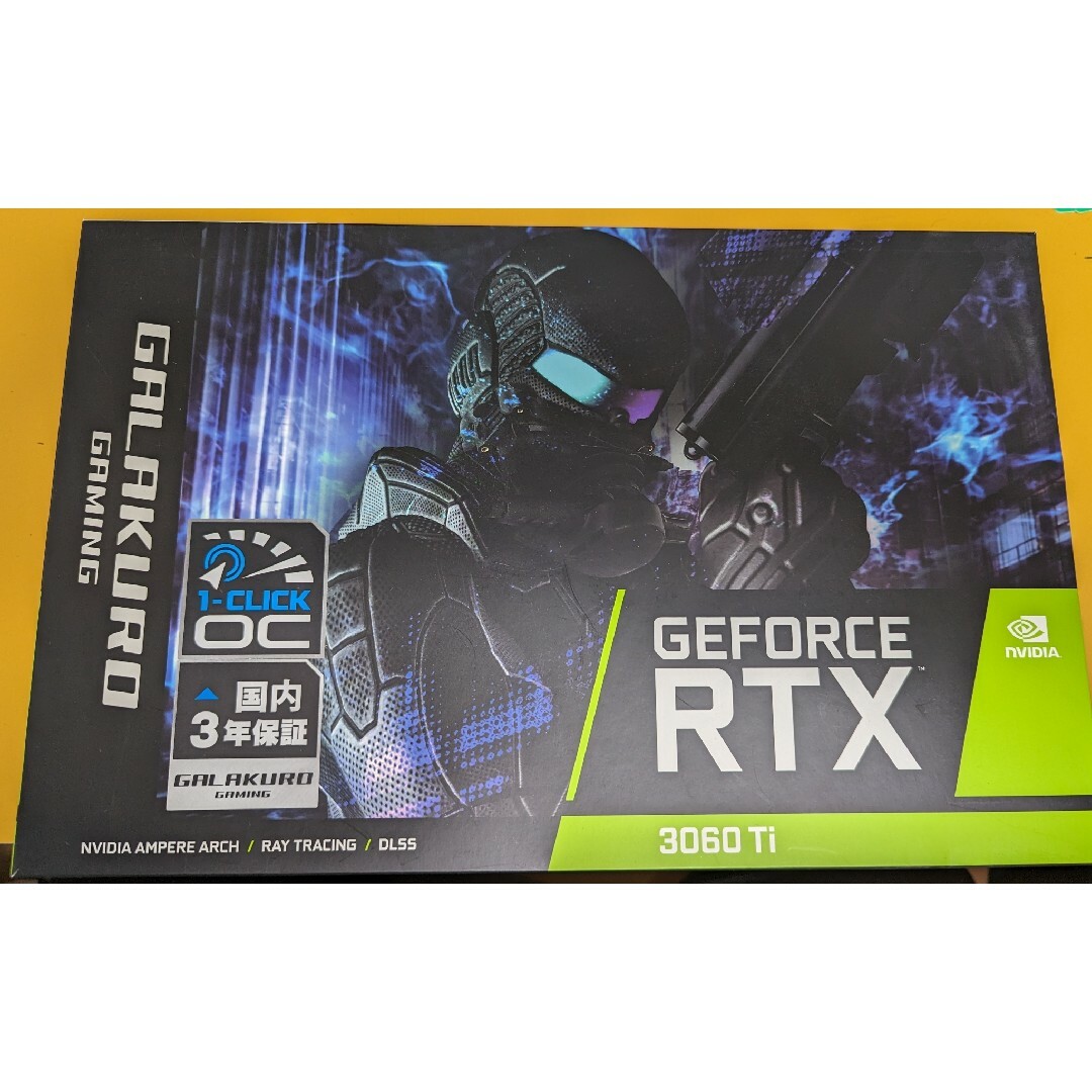 GALAKURO GAMING グラフィックボード GG-RTX3060TI-E エンタメ/ホビーのエンタメ その他(その他)の商品写真