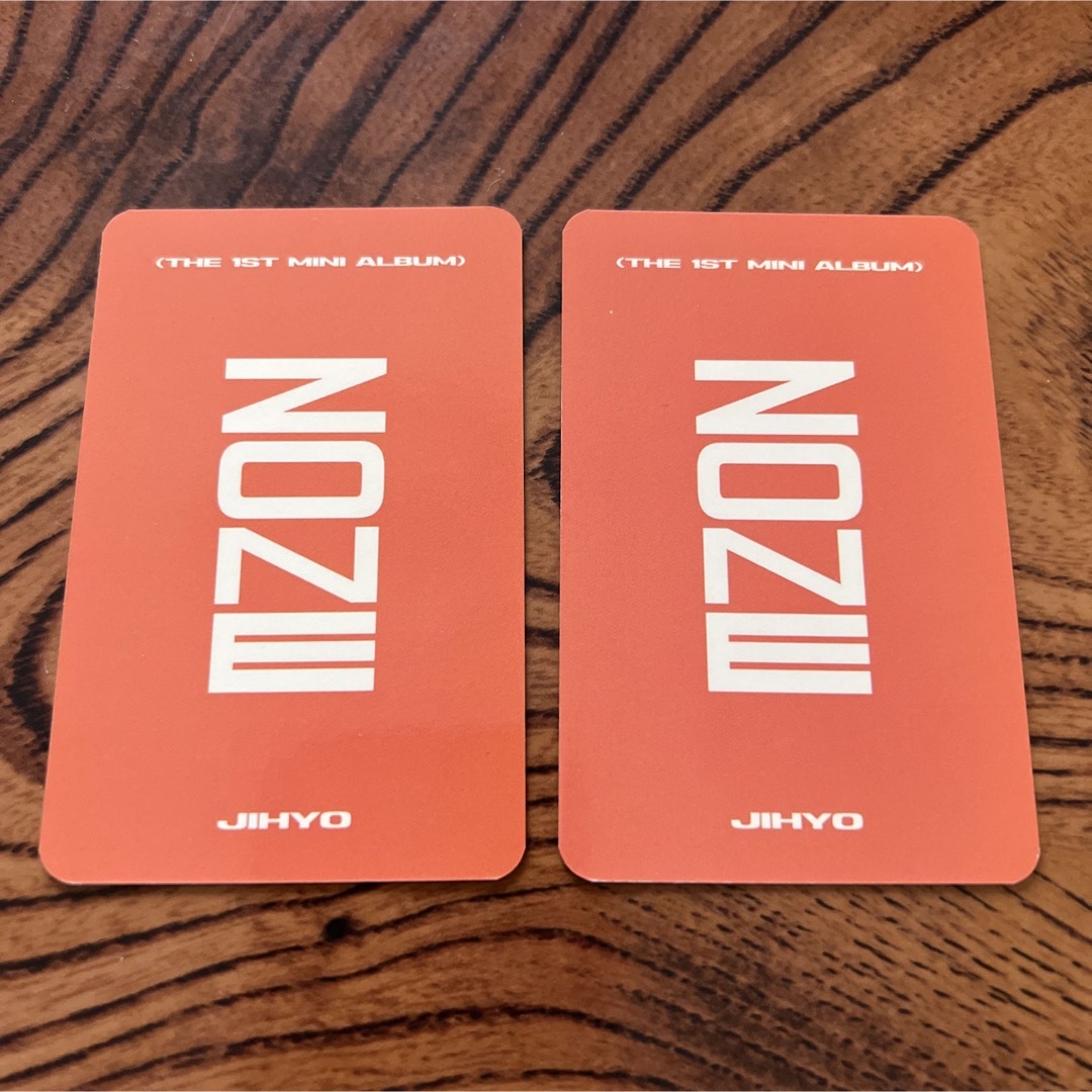 TWICE ジヒョ『ZONE』BDM digipack 特典 2枚セット - K-POP/アジア