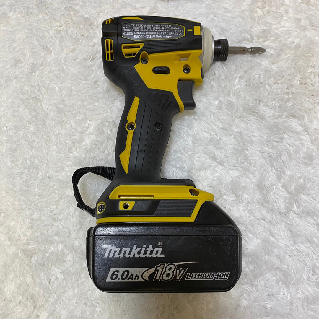 Makita(マキタ)のマキタ　TD172D 18V 6Ah  インパクトドライバー 自動車/バイクの自動車(メンテナンス用品)の商品写真