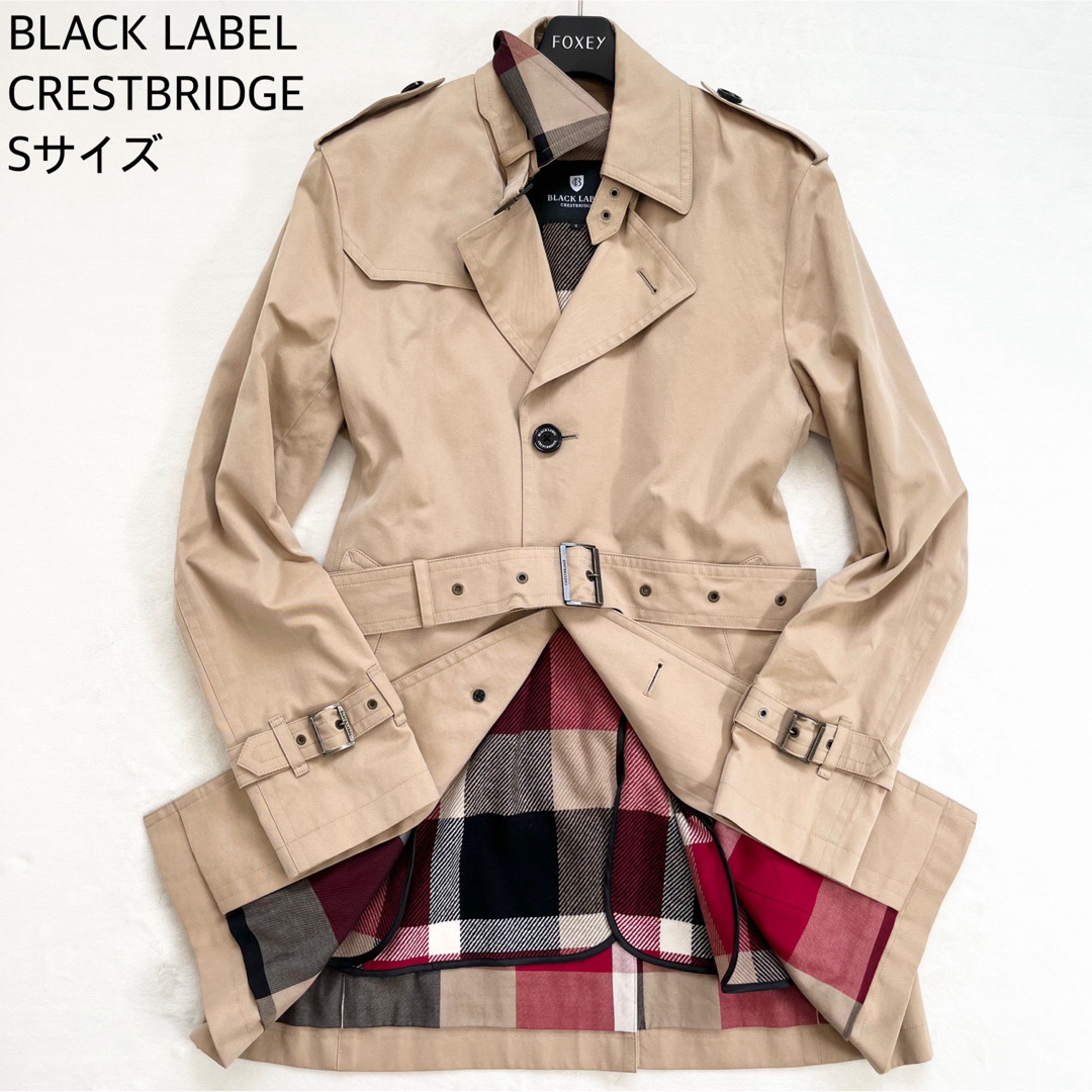 美品 BLACK LABEL CRESTBRIDGE 変形コート-