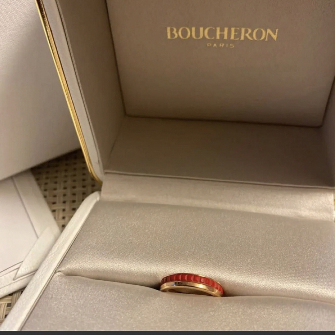 ブシュロン BOUCHERON キャトルラディアントリング　ハーフ　7