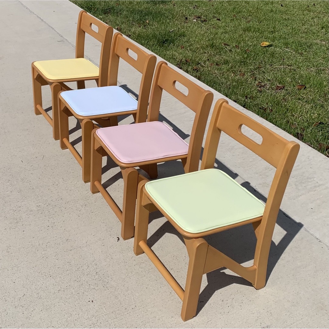 キッズチェア4脚セット リペア ユニコーンカラーH chair L（4～5歳児） 2