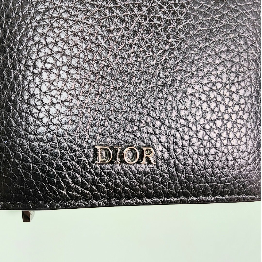 DIOR HOMME(ディオールオム)のDior/ディオール/長財布/バーティカルウォレット/レザー/ブラック/美品 メンズのファッション小物(長財布)の商品写真