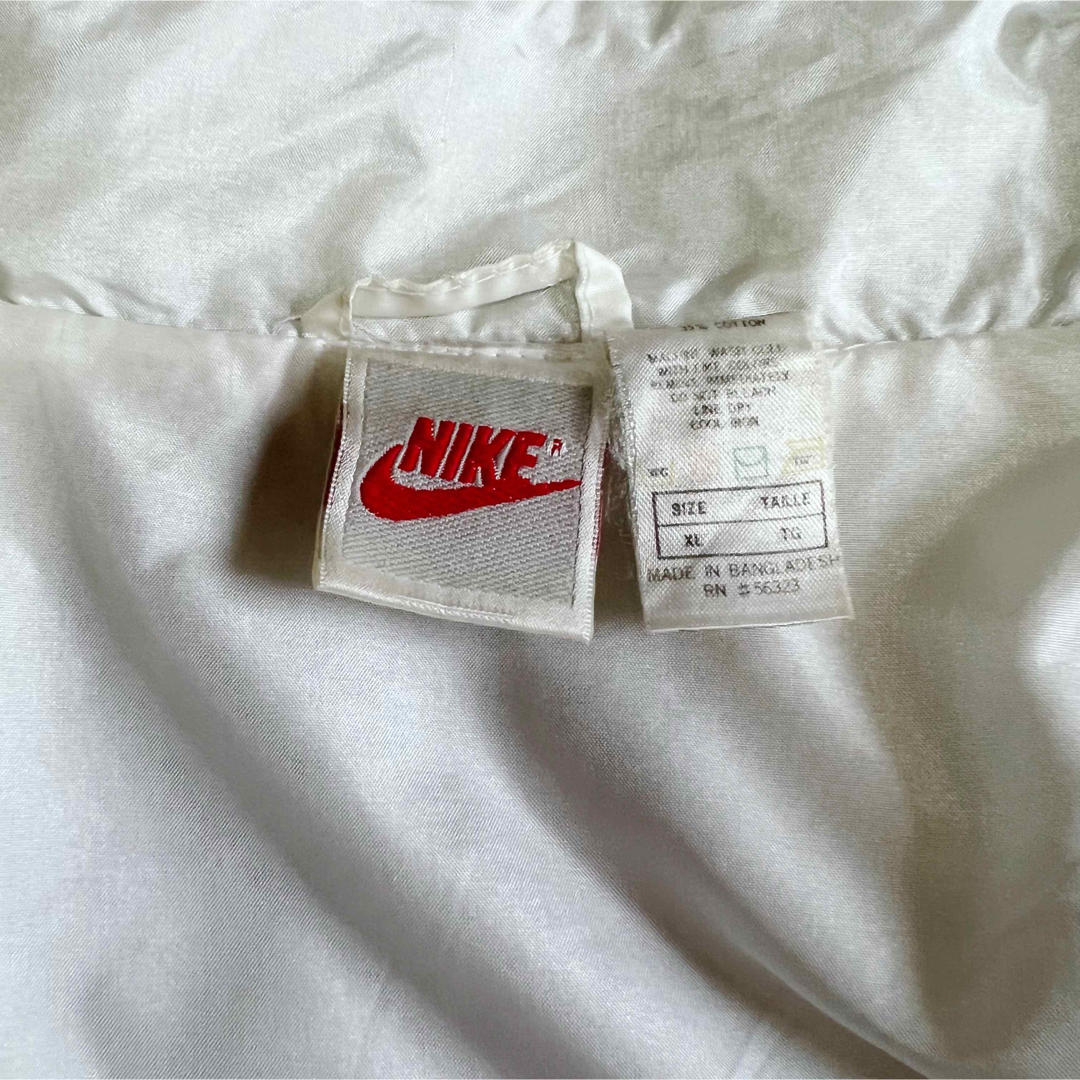 希少XL☆NIKE ナイキ 銀タグ オーバーサイズ 刺繍 ナイロンジャケット-