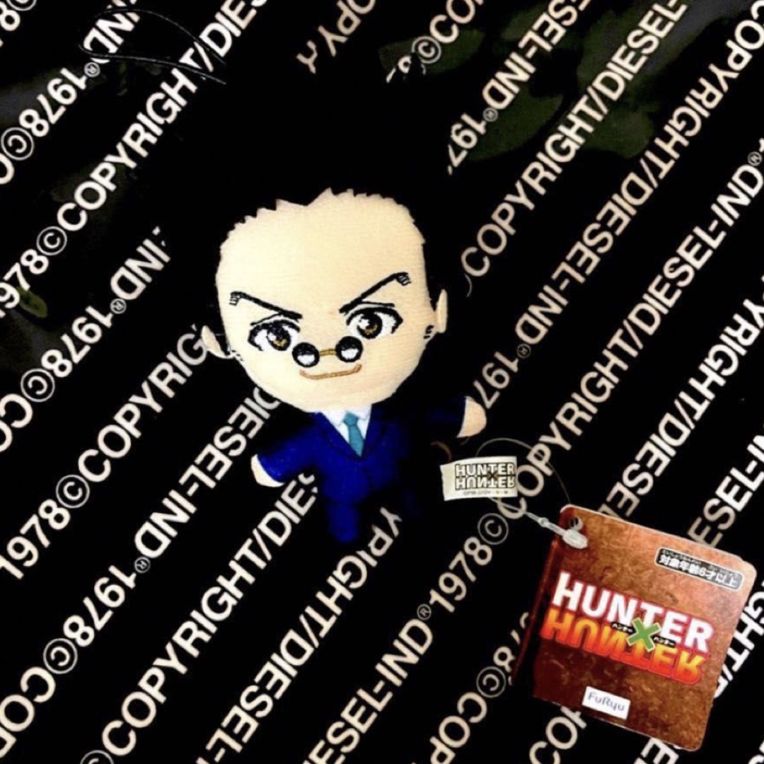 【美品】HUNTER×HUNTERマスコットぬいぐるみ　トートバッグ エンタメ/ホビーのおもちゃ/ぬいぐるみ(キャラクターグッズ)の商品写真