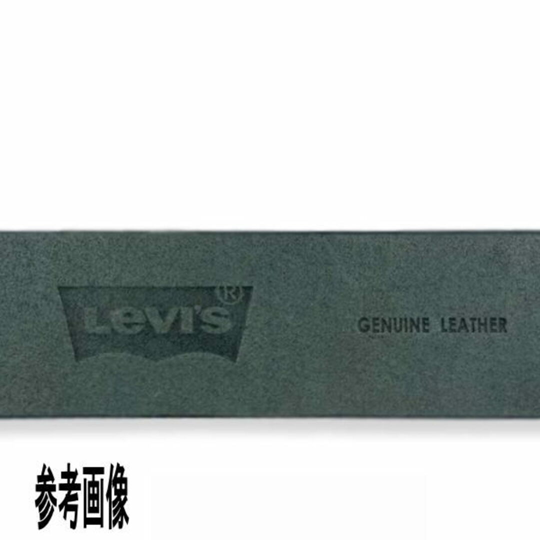 Levi's(リーバイス)のこげ茶 リーバイス 6647 ダークブラウン リアルレザー ベルト  メンズの帽子(キャップ)の商品写真