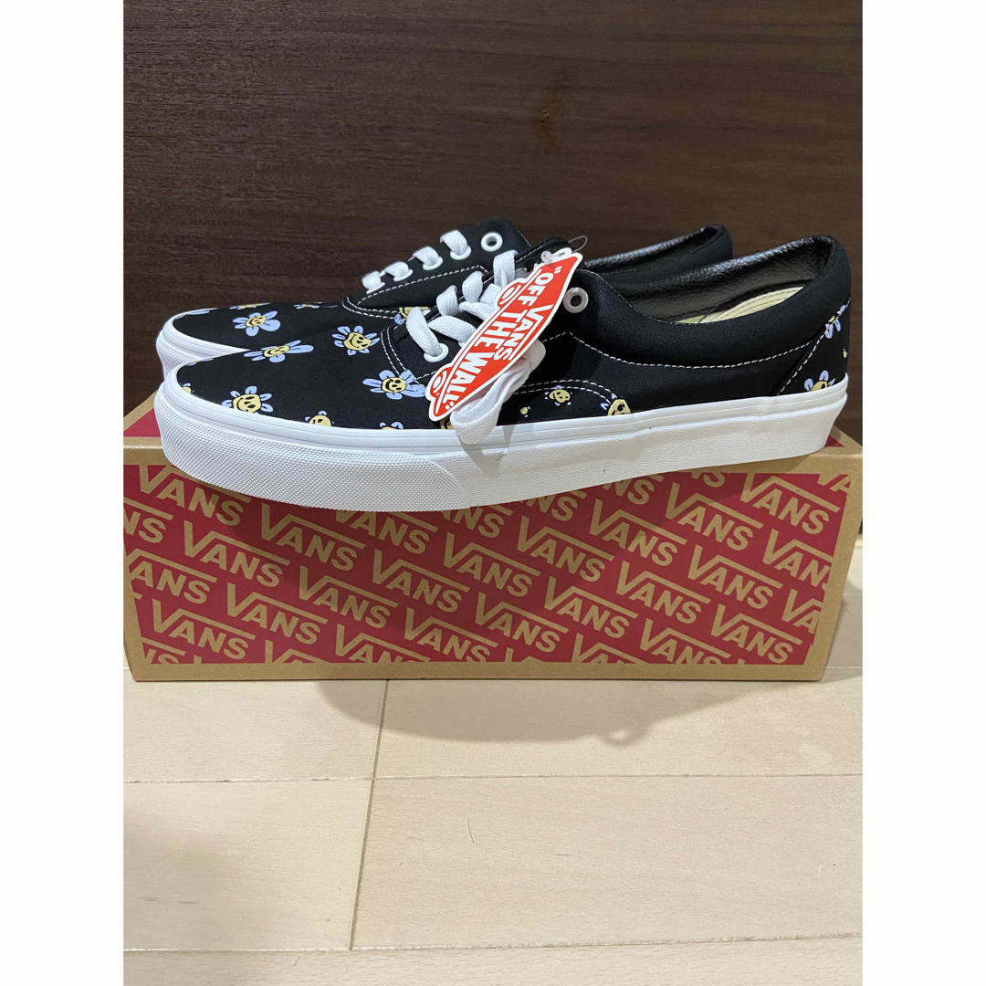 美品 US企画 28cm VANS vault エラ 総柄レオパード 黒茶