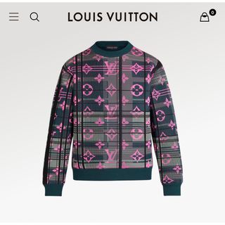 ルイヴィトン(LOUIS VUITTON)の美品 LOUISVUITTON ルイヴィトン スウェットシャツ スウェット(スウェット)