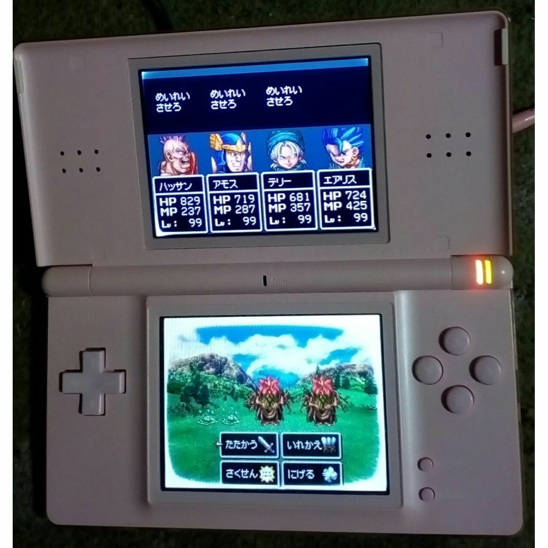 NINTENDO DSLite本体ピンク色動作確認動く充電できた美品箱説明 NINTENDO DSLite本体ピンク色動作確認動く充電できた美品箱説明