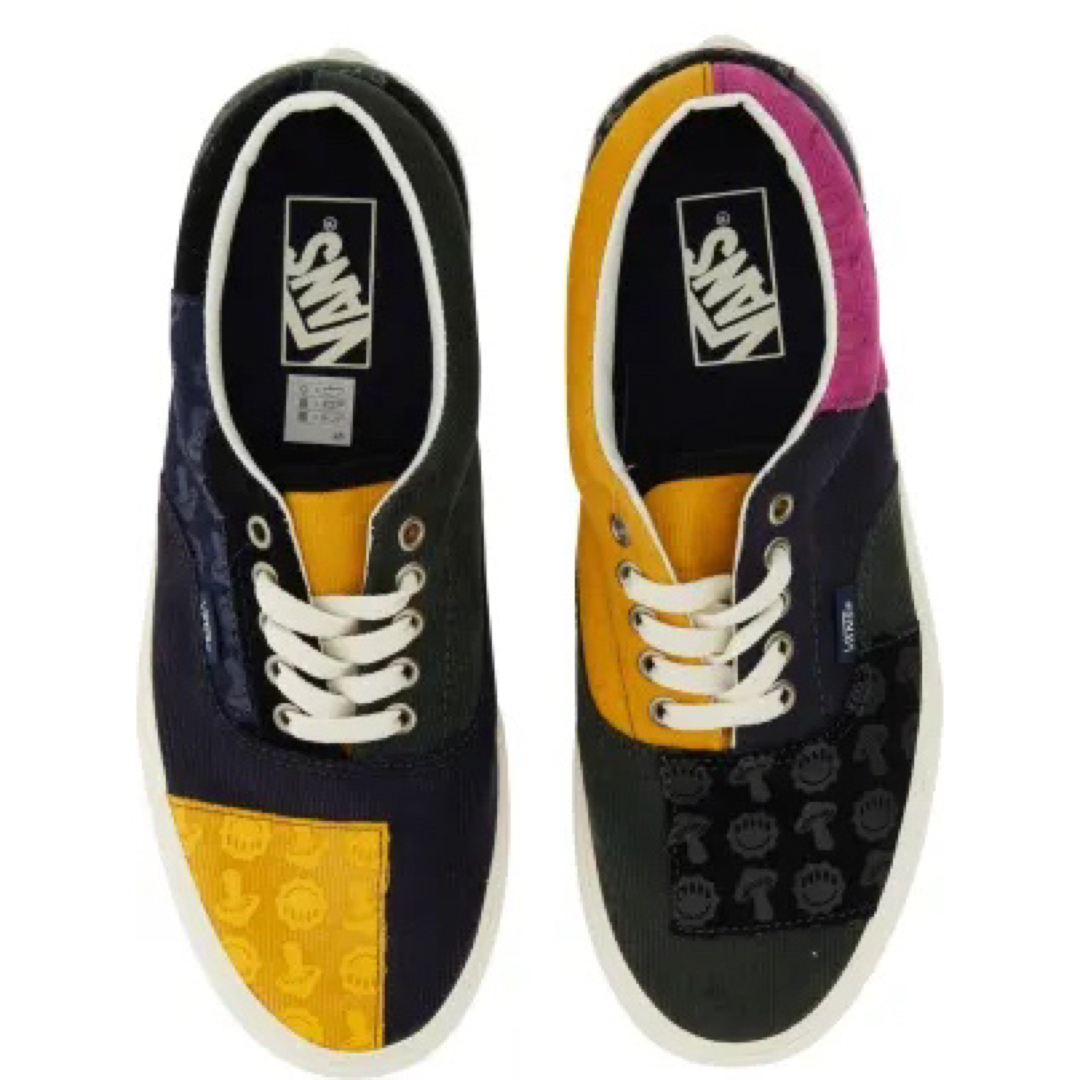 28cm【vans】US企画 エラ パッチワーク×マルチカラー