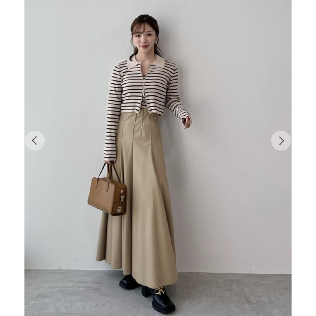 COCO DEAL - COCODEAL フェイクレザーコルセットハイウエスト COCO DEAL - COCODEAL フェイクレザーコルセットハイウエスト