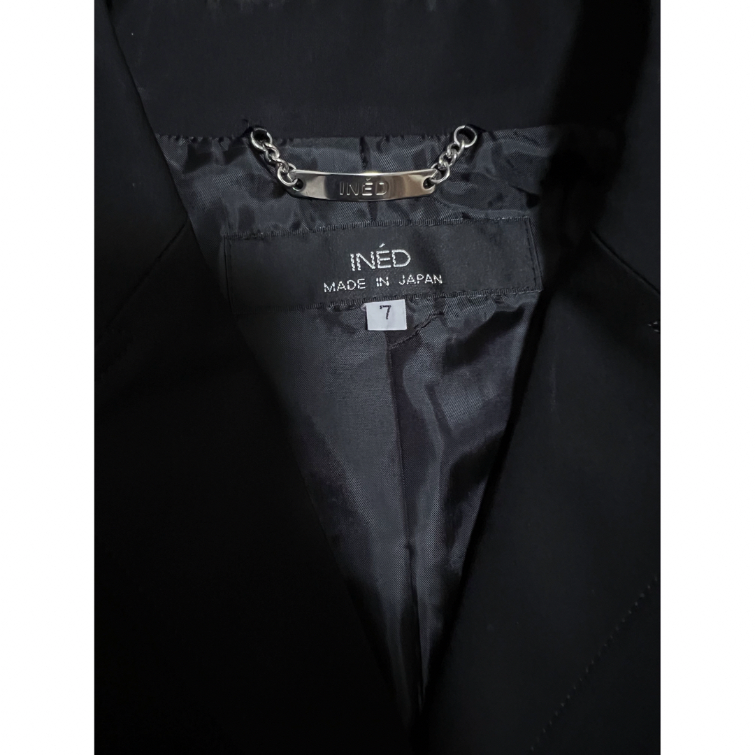 INED(イネド)のINED イネド　セットアップ　ジャケット　ワンピース　黒 レディースのレディース その他(セット/コーデ)の商品写真