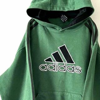 adidas　アディダス　ジャージ　パーカー　グリーン　O