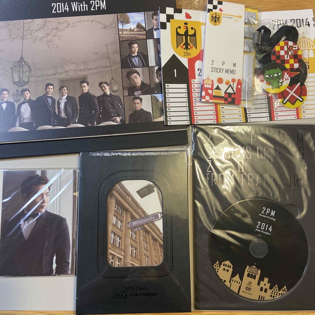 2pm Seasons Greeting 2014 from Frankfurt エンタメ/ホビーのタレントグッズ(アイドルグッズ)の商品写真